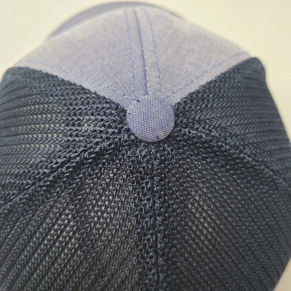 Black Clover Hat Snapback Trucker Mesh Blue Party Time Live Lucky Distressed Men